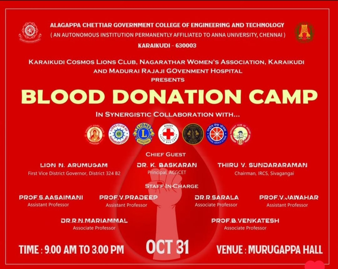 BLOOD DONATION CAMP - Image 1